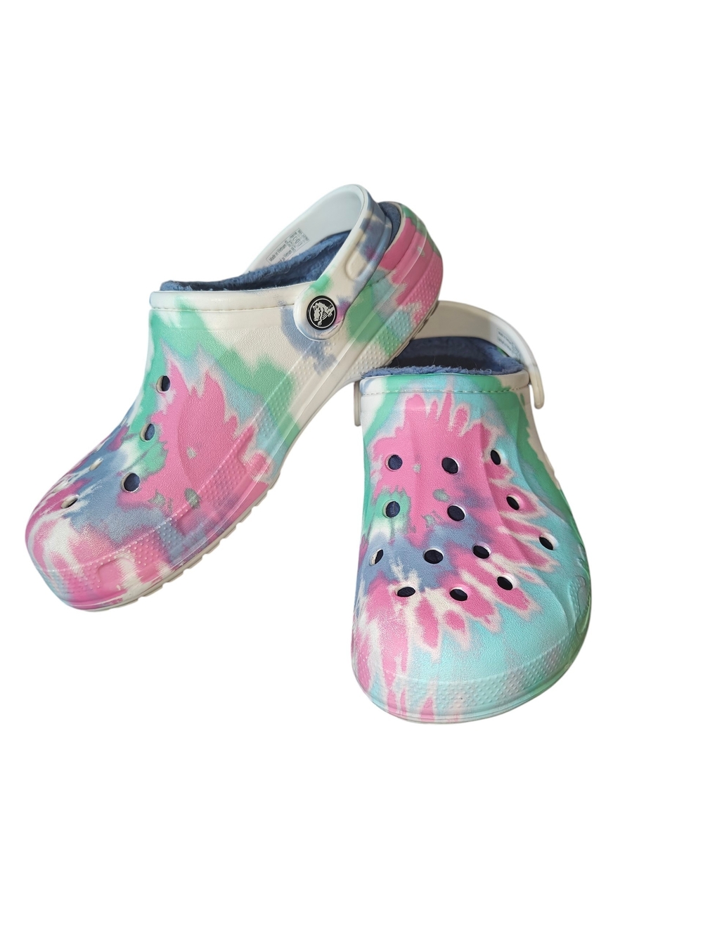 Crocs Classic Tie Dye Graphic Clogs Size 9 Women's